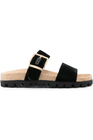 Miu Miu Suede buckle sandals - 36