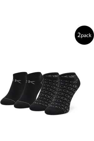 Calvin Klein Black Cotton Tights & Sock - One Size