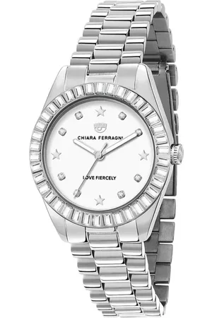 Chiara Ferragni Silver Stainless Steel Watch