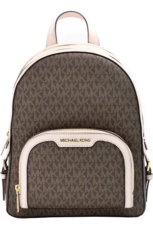 Michael Kors Jaycee Medium Powder Blush PVC Backpack