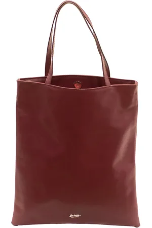 La Rose Leather tote bag ivory - U