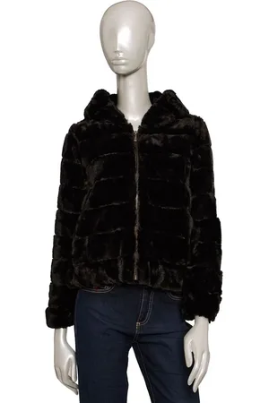 BALDININI Black Polyester Women Jacket - M