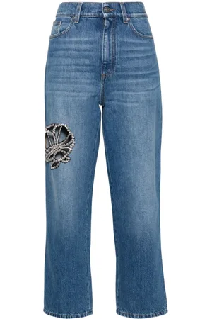 Stella McCartney Crystal-embellished jeans - 24