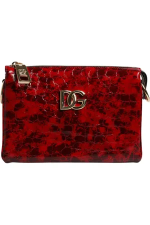 Dolce & Gabbana Exotic Leather DG Logo Women Crossbody Bag
