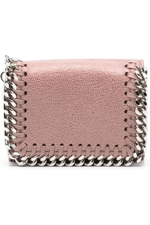Stella McCartney Falabella chain-trim wallet - U