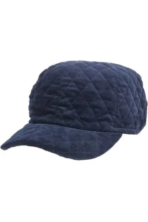 Denny Rose Blue Cotton Hat