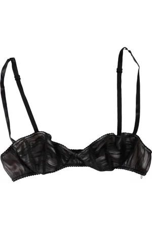 Dolce & Gabbana Silk Stretch Women Balconcino Bra Underwear - IT2 | S