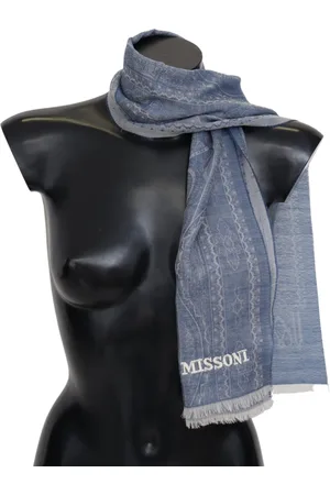 Missoni Elegant Cashmere Patterned Scarf