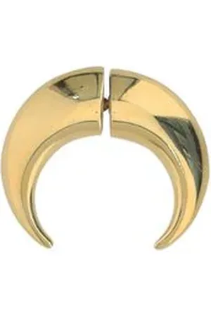 Marine Serre Crescent Moon Earring - One Size