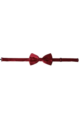Dolce & Gabbana Satin Silk Adjustable Neck Men Bow Tie