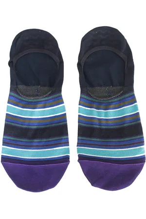 Paul Smith Stripes-print no-show socks - U