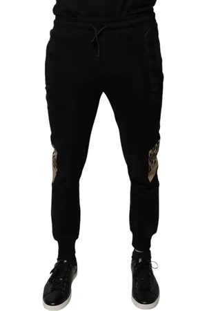 Dolce & Gabbana Leopard Slim Fit Jogger Pants - IT44 | XS