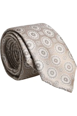 Dolce & Gabbana Foulard Print Silk Adjustable Necktie Tie