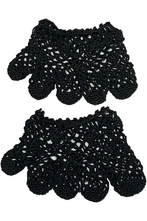 ANTIPAST Fishnet five fingers short socks - U