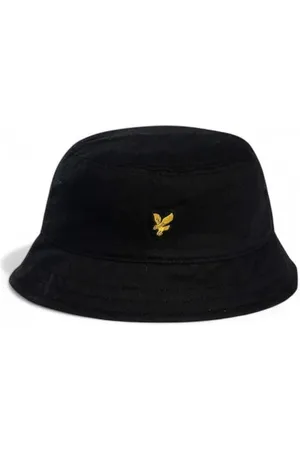 Lyle & Scott Black Cotton Hats & Cap - UNI