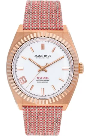 Jason Hyde Red Textile Watch