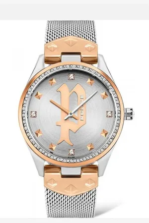 Police Gray Stainless Steel Watch
