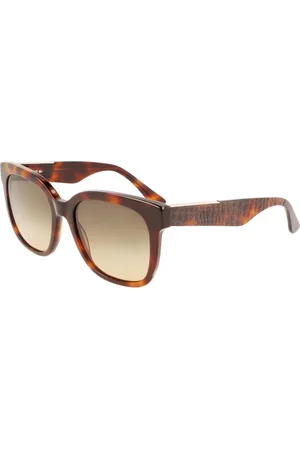 Lacoste Brown Acetate Sunglasses