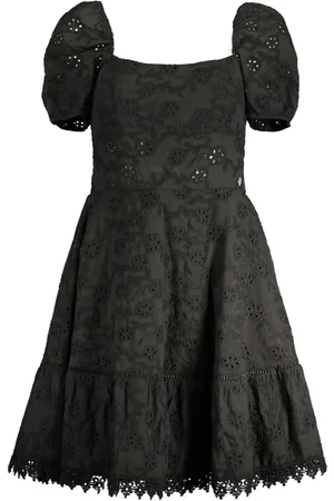 Guess Black Cotton Women Dress - S
