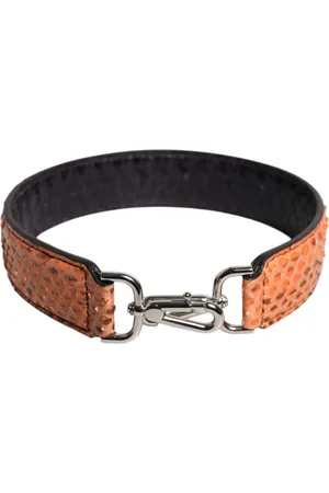 Dolce & Gabbana Black Beige Exotic Leather Bag Shoulder Strap