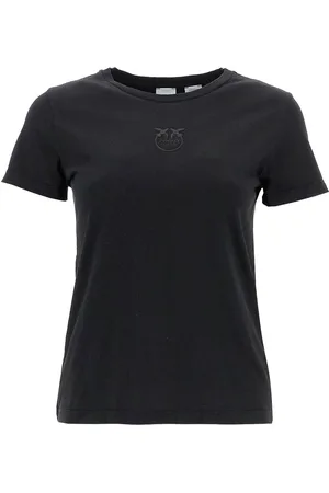 Pinko Short-sleeved t-shirt with embroidery - S