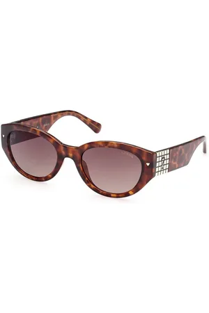 Guess Brown Injected Women Sunglass