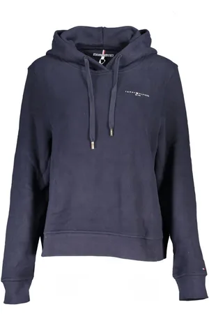 Tommy Hilfiger Blue Cotton Women Sweater - L