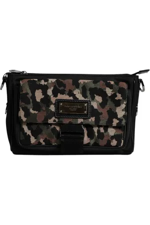 Dolce & Gabbana Multicolor Leopard Jacquard Crossbody Bag