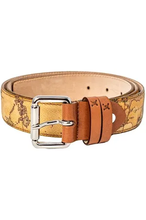 ALVIERO MARTINI 1A CLASSE Leather Belt - 115 cm / 46 Inches