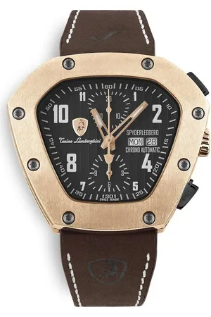 AUTOMOBILI LAMBORGHINI Leather Watch