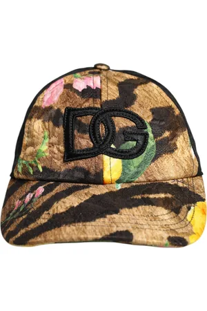 Dolce & Gabbana Multicolor DG Logo Patch 6 Panels Baseball Cap - 57 cm|S