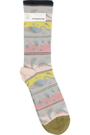 Bonne Maison Nature-inspired pattern Socks - 36-38