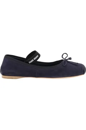 Miu Miu Suede Ballerinas - EU35/US5