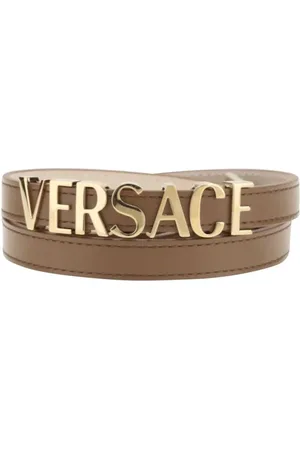 VERSACE Belt with logo in letters - 75 cm / 30 Inches