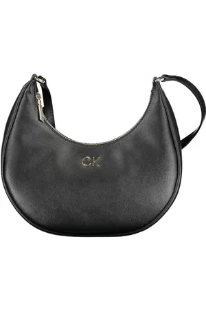 Calvin Klein Black Polyester Women Handbag