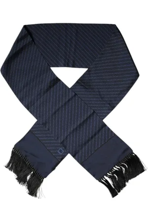 Dolce & Gabbana Dark Fantasy Fringes Neck Wrap Scarf