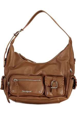 Desigual Brown Polyethylene Handbag
