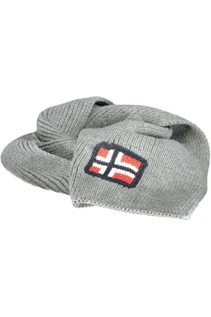 Norway 1963 Gray Acrylic Scarf