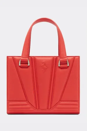 FERRARI Leather Handbag