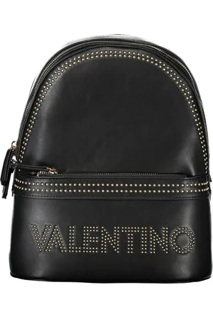 VALENTINO Black Polyethylene Women Backpack