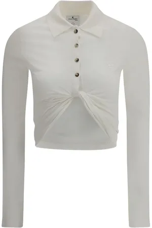 Courrèges Courrèges Polo with twisted detail - M