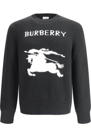 Burberry S Equestrian Knight logo sweater - L