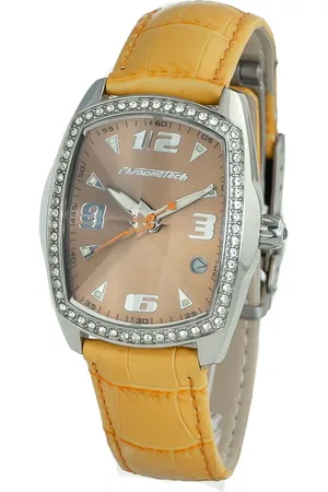 Chronotech Leather Watch