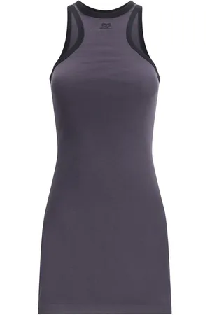 Courrèges Cotton Scuba Mini Dress - M