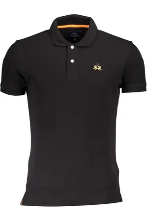 La Martina Slim Fit Contrast Detail Polo - S