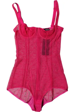 Dolce & Gabbana Tulle Balconette Bra Bodysuit Underwear - IT2 | S