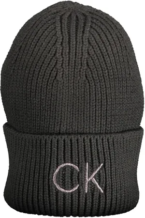 Calvin Klein Black Cotton Women Hat