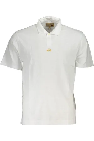 La Martina Pristine Cotton Polo with Chic Embroidery - S