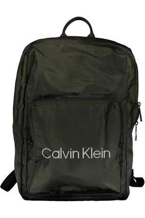 Calvin Klein Green Polyester Men Backpack