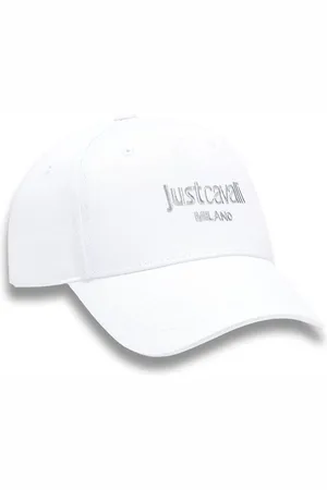 Roberto Cavalli White Cotton Men Cap